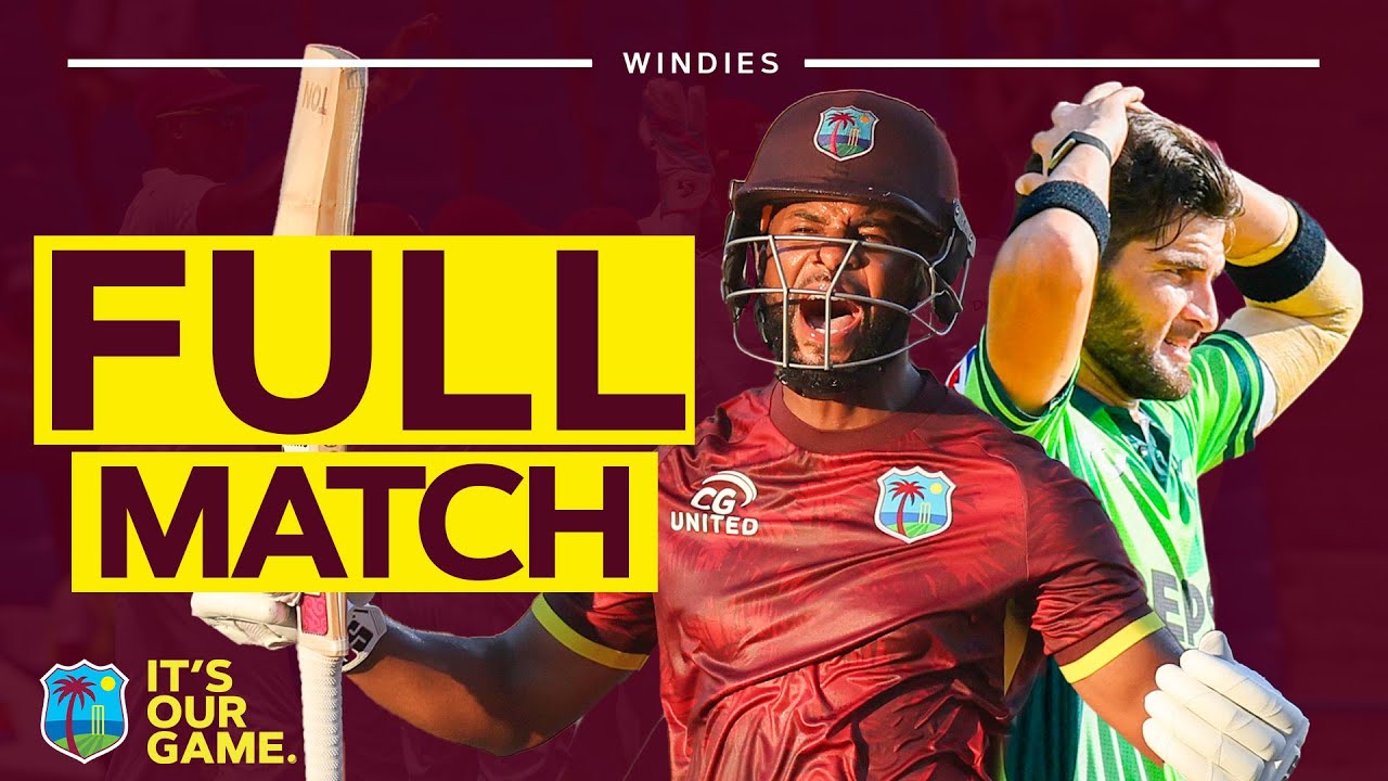 Shai Hope 💯 Out Scores Pakistan Collapse | West Indies v Pakistan Full ODI