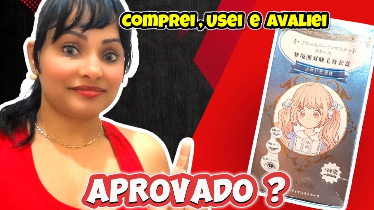 Review da Raquel   Máscara -   Gege Bear - Máscara de Pelinhos para Cílios