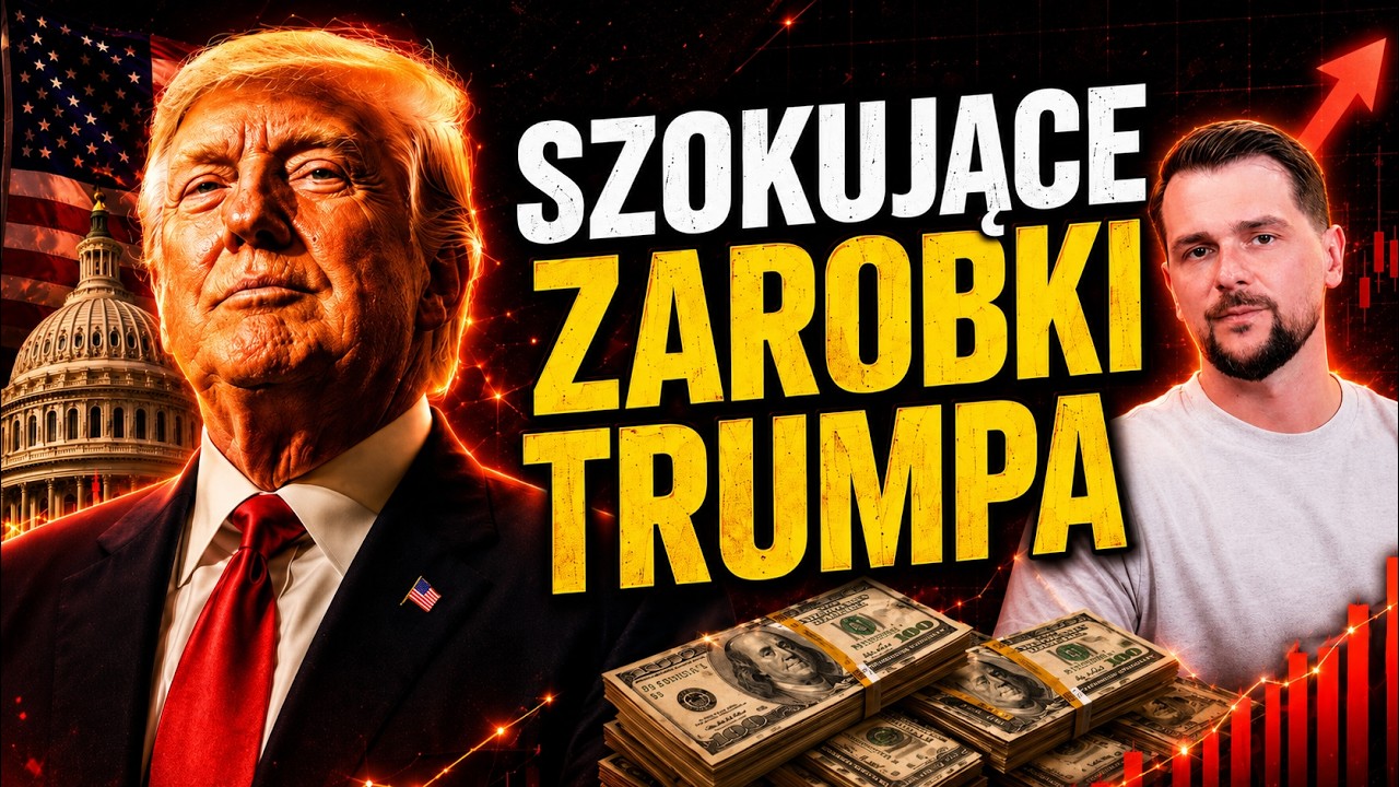 TRUMP zarobił 5 MILIARD&Oacute;W na krypto! Koniec taniej elektroniki. Tąpnięcie na rynku pracy w Polsce