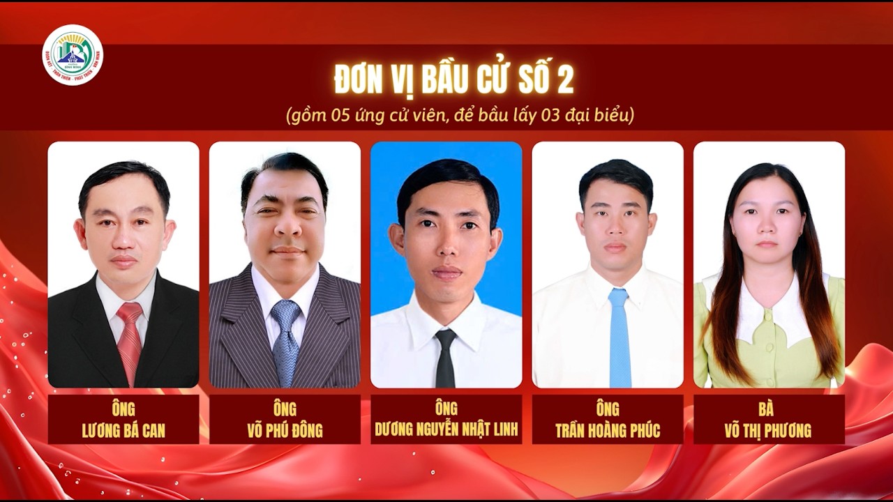 Các đơn vị bầu cử đại biểu HĐND phường Bình Minh, nhiệm kỳ 2026 – 2031 | TAY NINH DIGITAL MEDIA