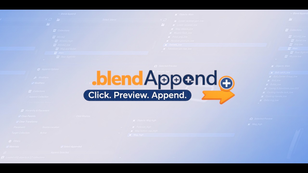 This Blender Addon Fixes Appending Assets from other blender files