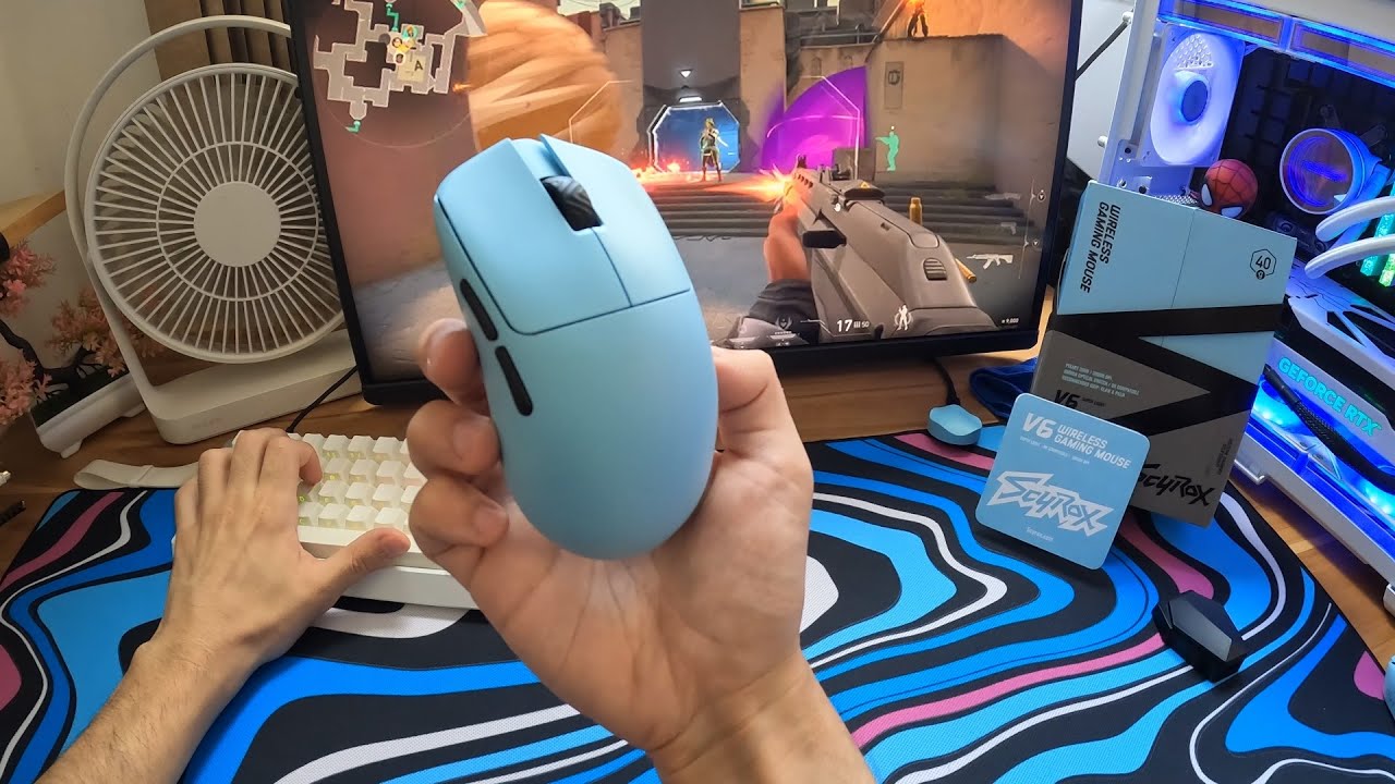 Esse Mouse tem um desempenho bem acima da média - SCYROX V6