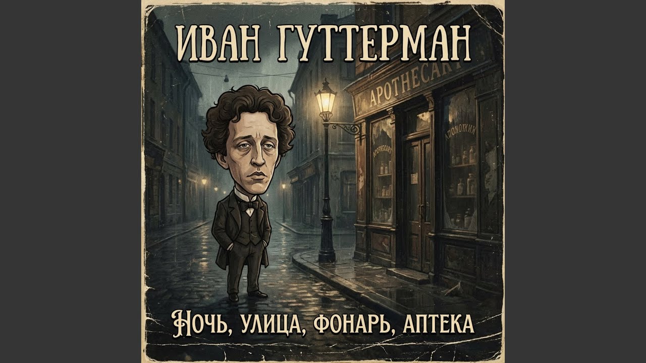 Ночь, улица, фонарь, аптека