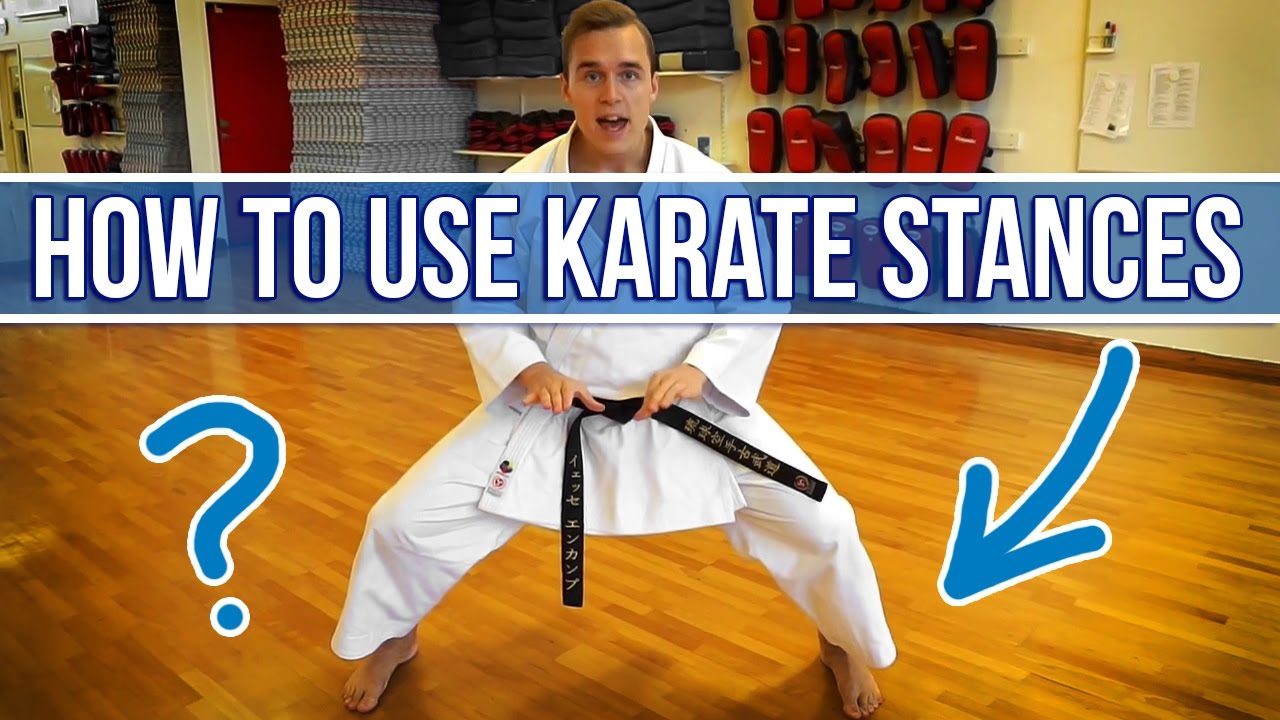 How To Use Karate Stances (Jesse Enkamp)
