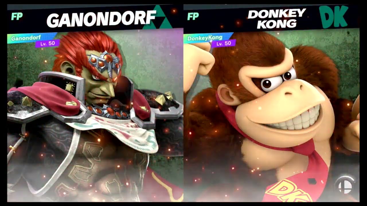 Super Smash Bros Ultimate Amiibo Fights – Ganondorf vs the World #2 Ganondorf vs Donkey Kong