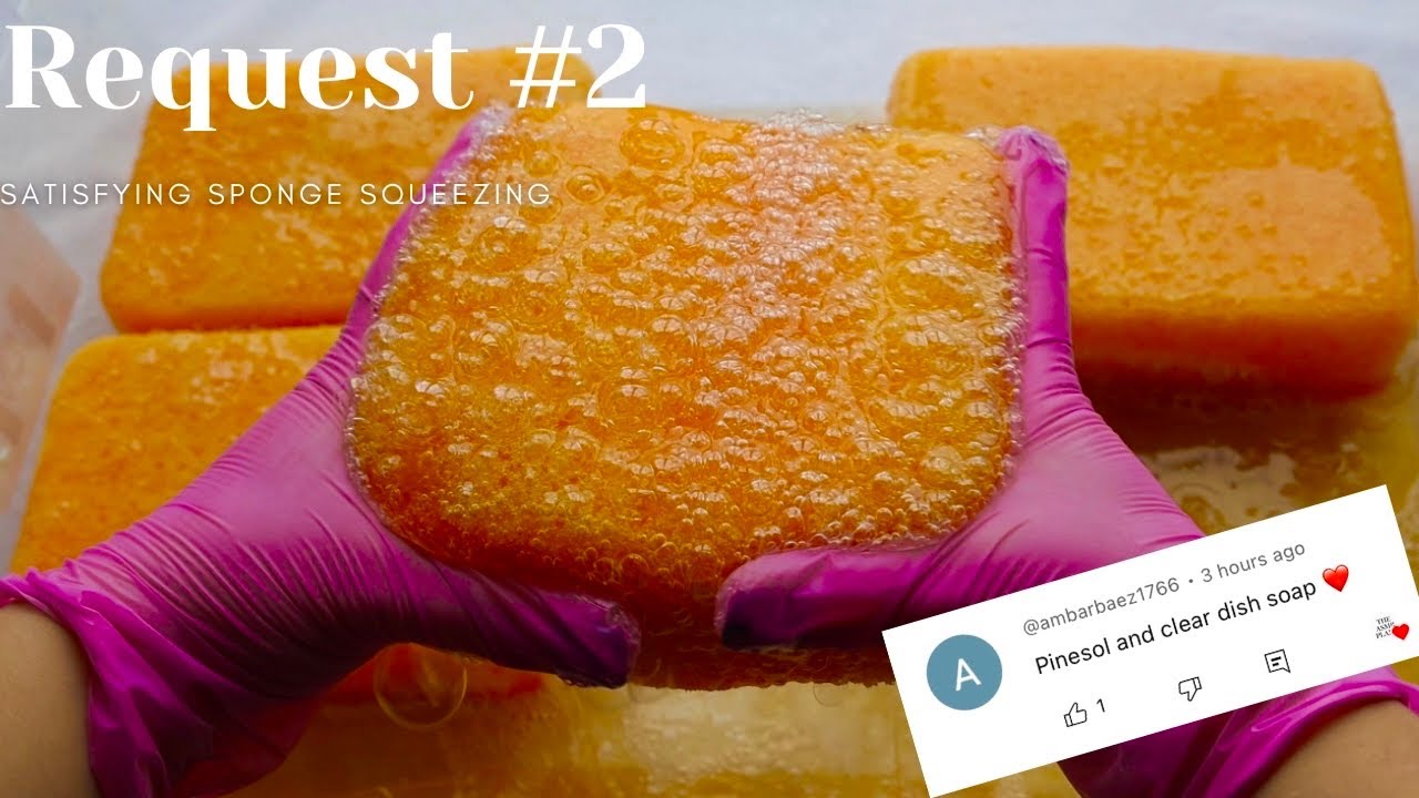 Request 2 - Oddly Satisfying Sponge Squeezing