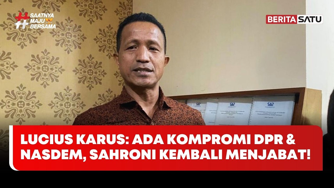 Sahroni Kembali Jabat Waketu Komisi III, Lucius Karus: Ada Kompromi DPR & Nasdem | Beritasatu Utama