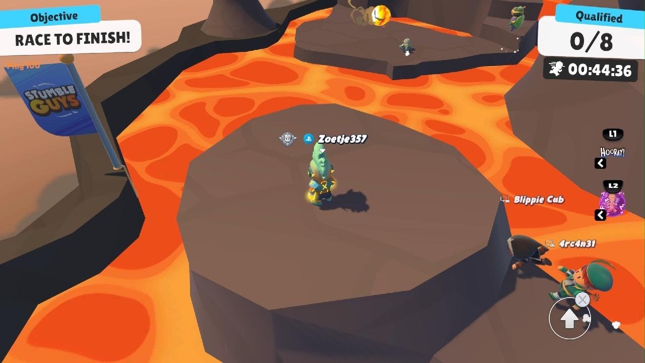 Slippery Dippery in Stumble Guys