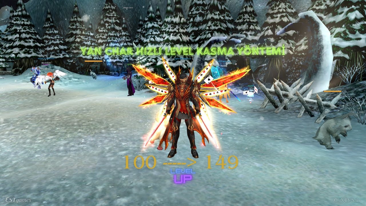 Cabal Online - 100 Level Yan Charı Hızlı Kasma Yöntemi