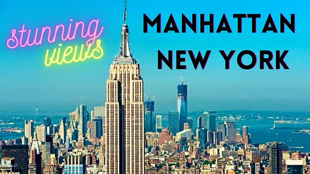 Stunning New York Manhattan Skyline View | Empire State Building