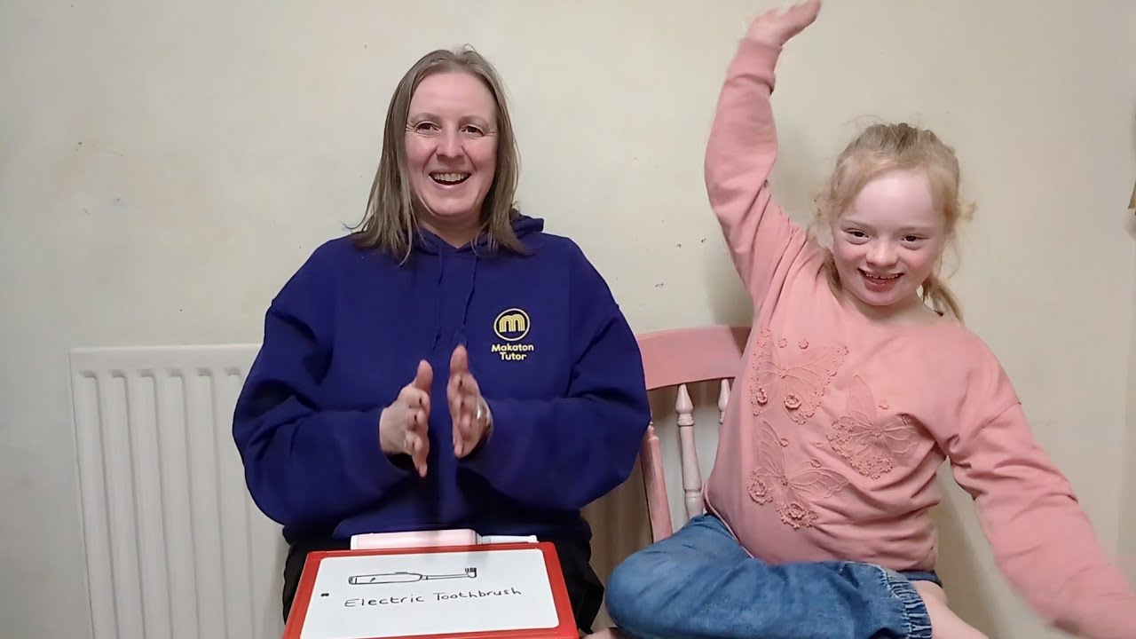Makaton Sign of the Week - Electric Toothbrush 🪥