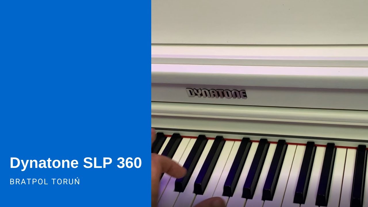 Pianino cyfrowe Dynatone SLP-360 WH bratpol.com.pl