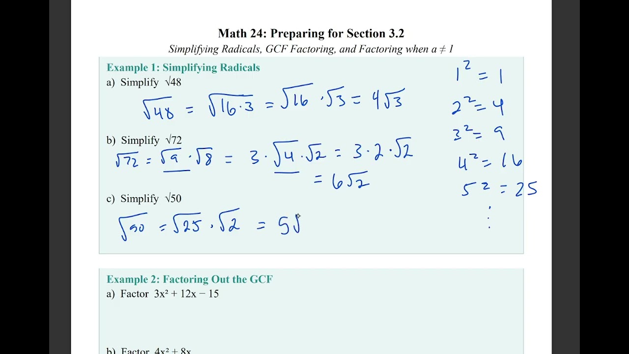 Worksheet 3.2 Examples