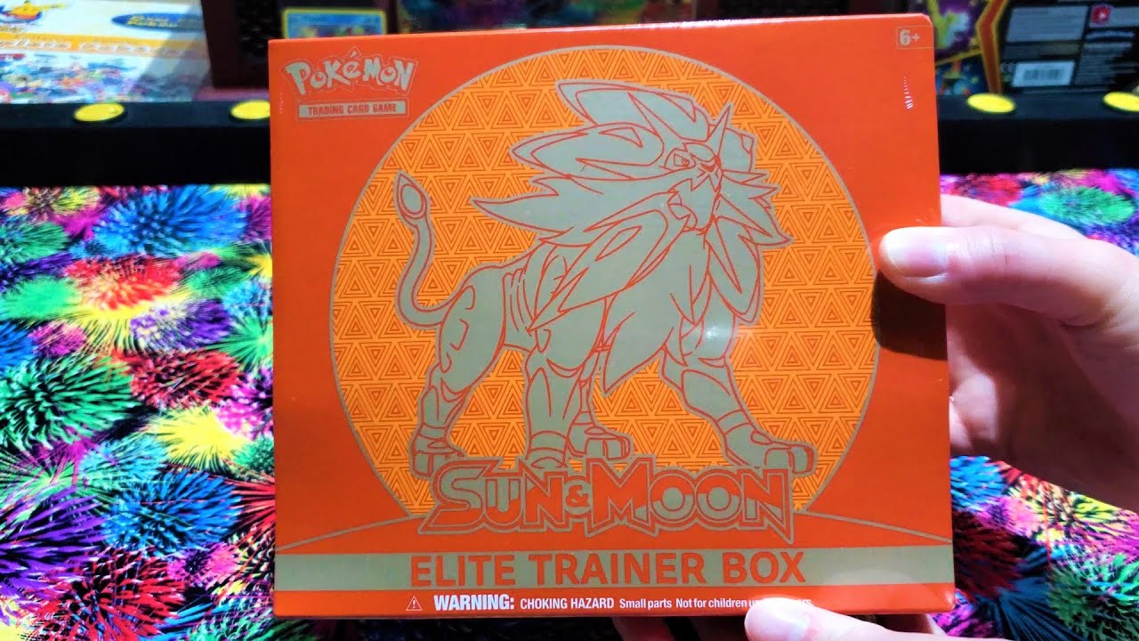 Opening Pokemon Sun & Moon ETB | Elite Trainer Box (Solgaleo) | Pokemon Cards and Chill