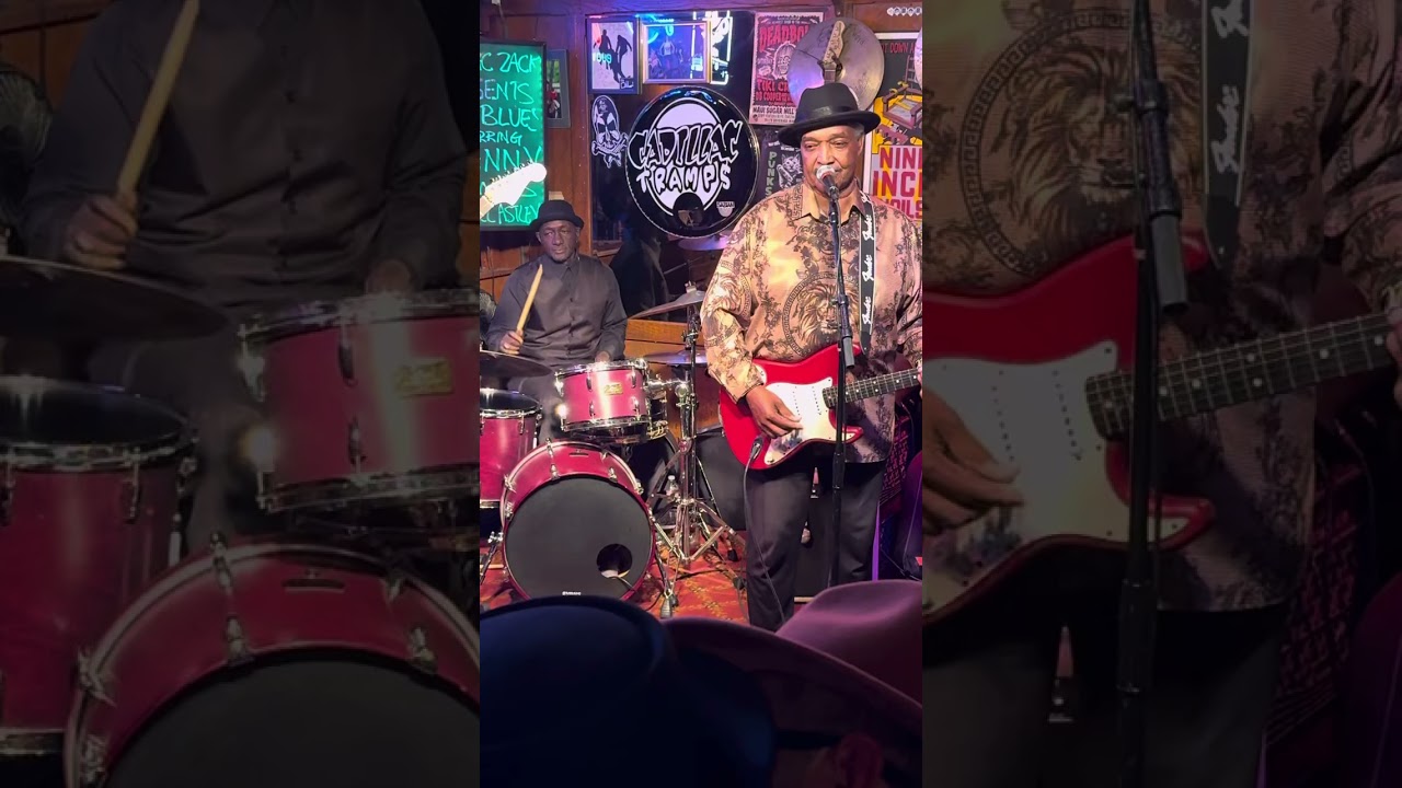 Cadillac Zack presents Mississippi Blues great Johnny Rawls in Tarzana, California, 2025