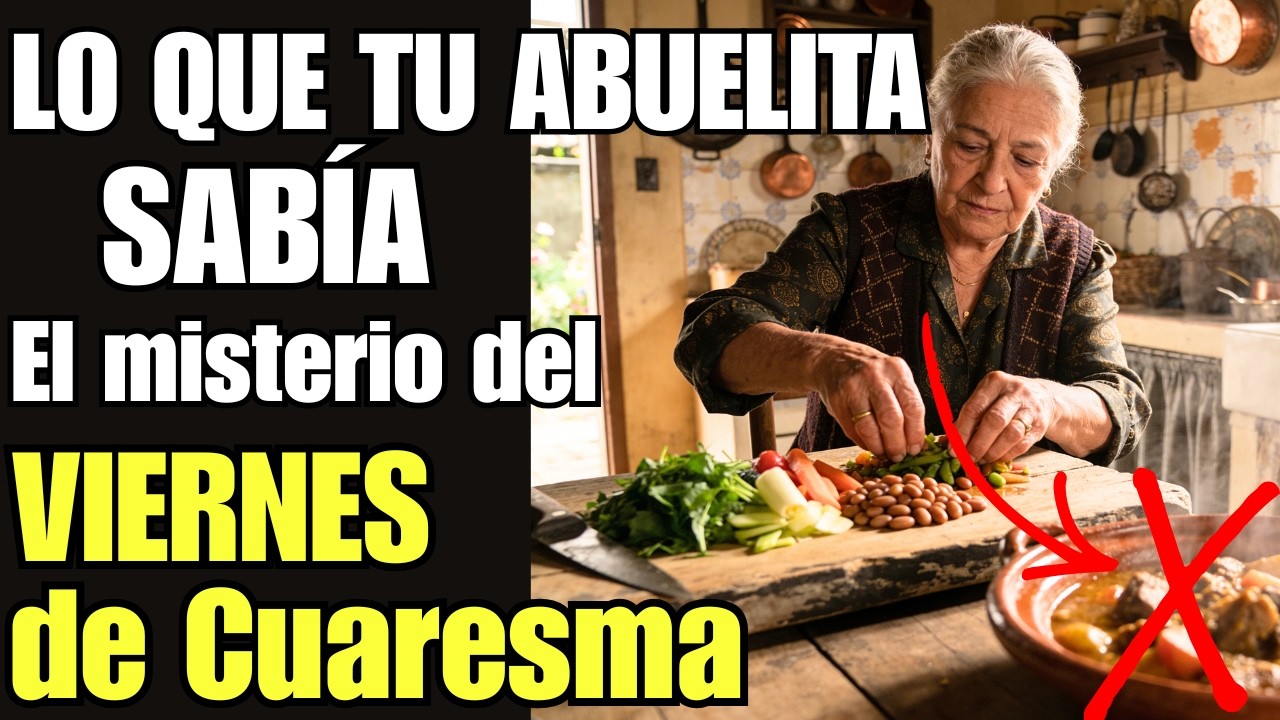 TU ABUELA TENÍA RAZÓN: El secreto oculto del Viernes de Cuaresma