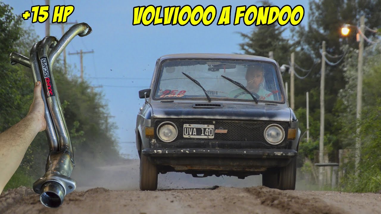 ESCAPE RACING AL FIAT 128 - DESPUES DE MESES PARADO LO PROBAMOS A FONDO - Radialero Team