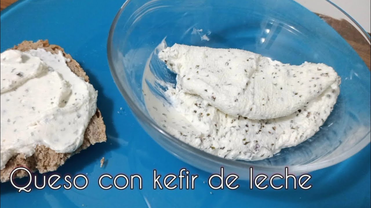 Como hacer queso con KEFIR de leche #kéfir
