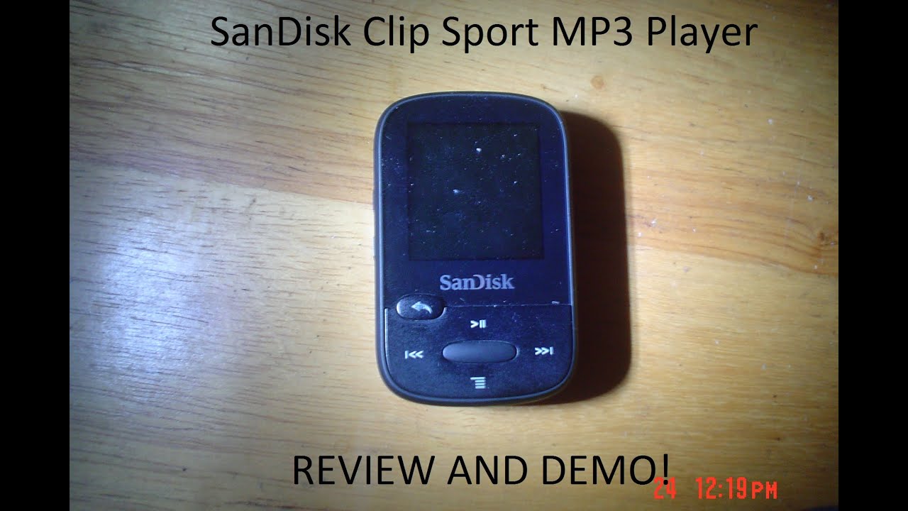 SanDisk Clip Sport MP3 Player Review and Test
