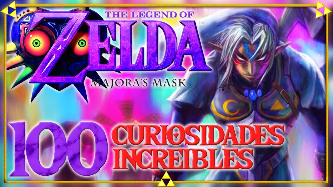 ¿SABÍAS QUE...? 100 CURIOSIDADES de ZELDA MAJORA'S MASK