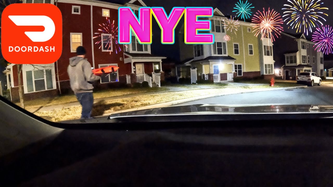 New Year’s Eve Door Dash Deliveries 2025