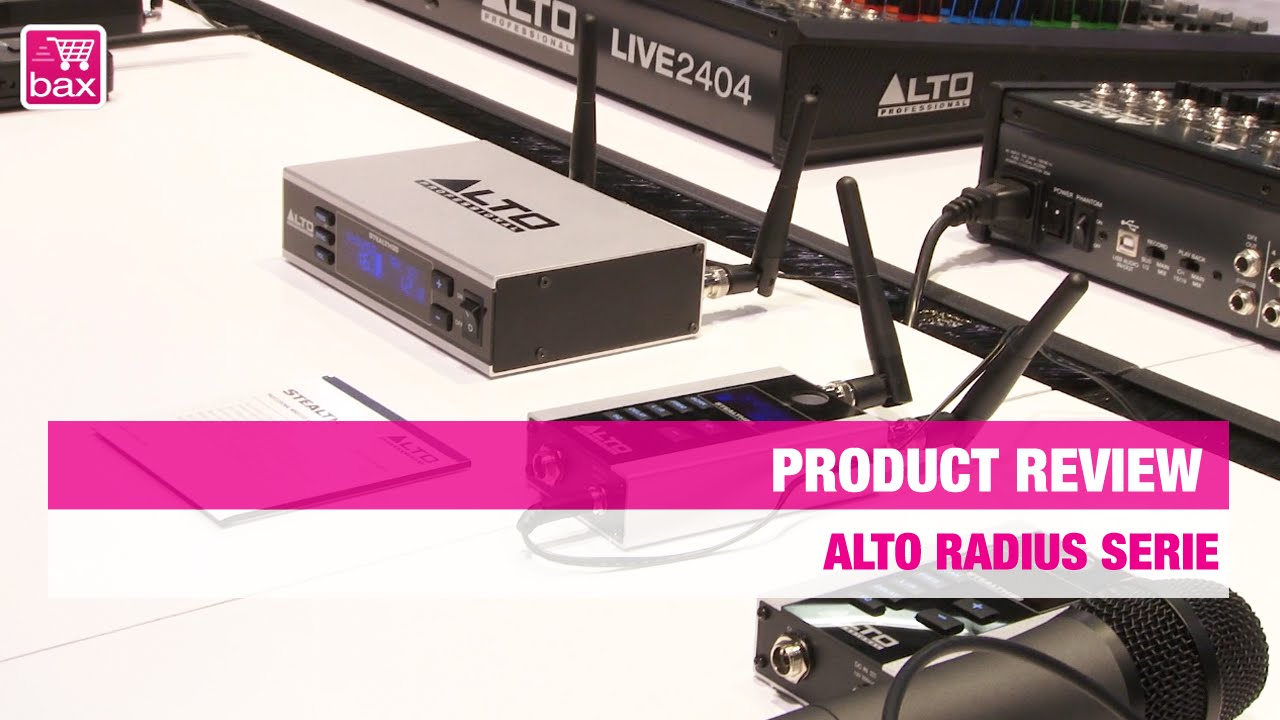 Alto Pro Radius Series & Alto Pro Stealth Wireless | NAMM SHOW 2015