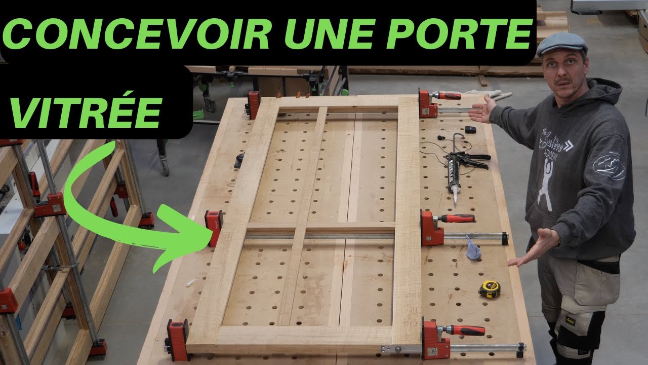 comment concevoir une porte avec vitrage