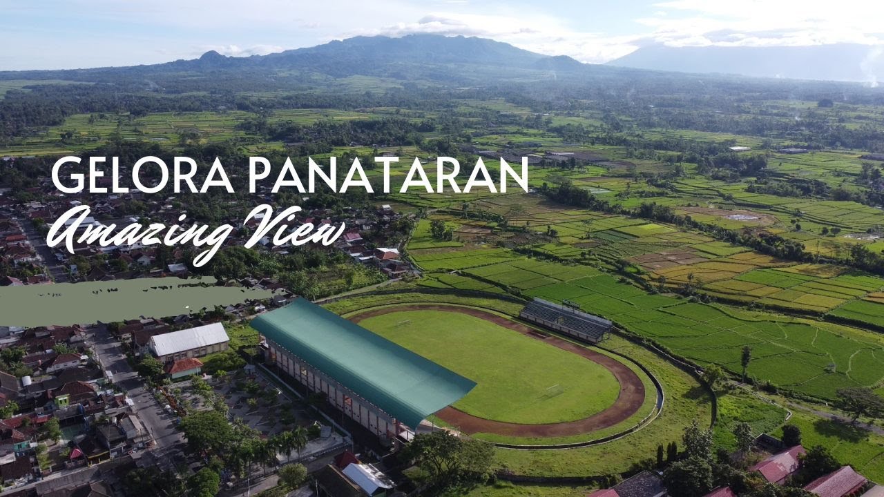 Stadion Gelora Panataran Nglegok Blitar I Video Drone I Amazing View