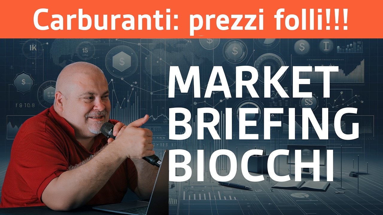 🔴 Market Briefing 09/03/26 • CARBURANTI: PREZZI FOLLI!!!