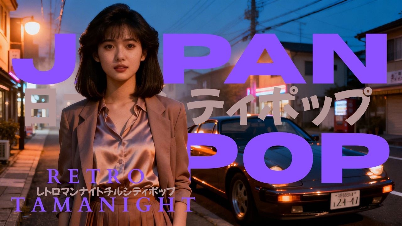 R E T R O　T A M A　N I G H T – 日本のシティポップ｜CHILL CITY POP 🌙