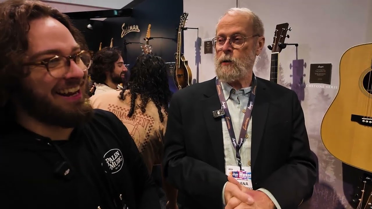 Что вам никто не рассказывал о гитарах Bourgeois (выступление Даны Буржуа на стенде NAMM)