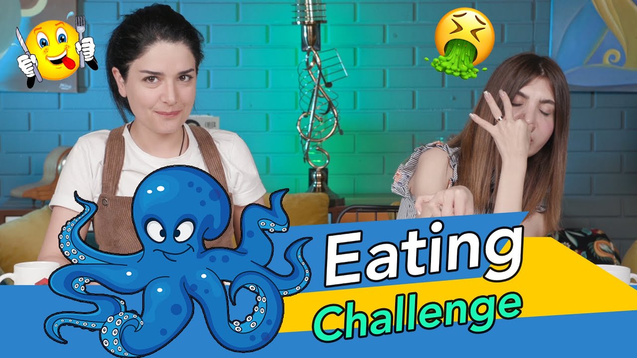Eating Octopus Challenge | ShowBox | چاڵێنجی خواردنی هەشت پێ