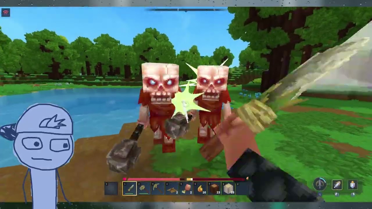 Hytale Ep 10: ORK TRAP DEATH! Cute Tundra Cottage... Stupid Spider ENDS It All! 🕷️🏔️