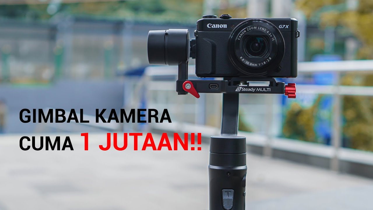 Brica B-STEADY MULTI (3 in 1) GIMBAL NYA PARA YOUTUBER | TERBAIK