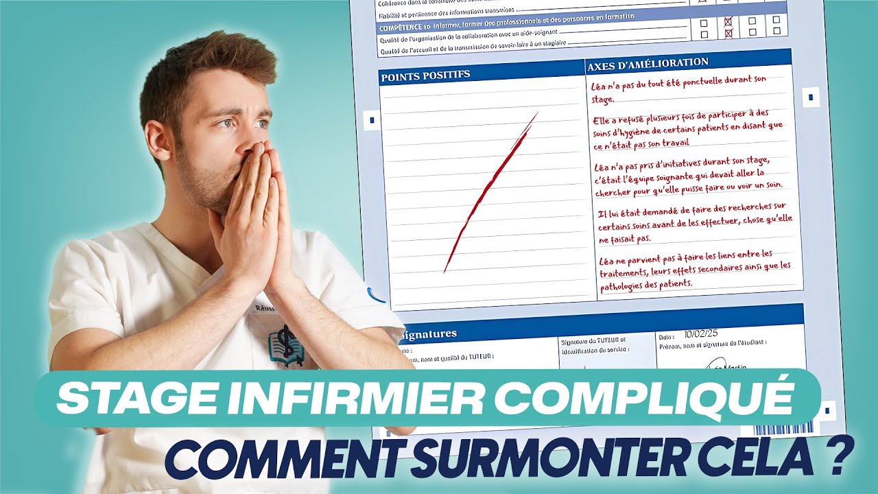 Stage infirmier qui se passe mal : comment réagir ?