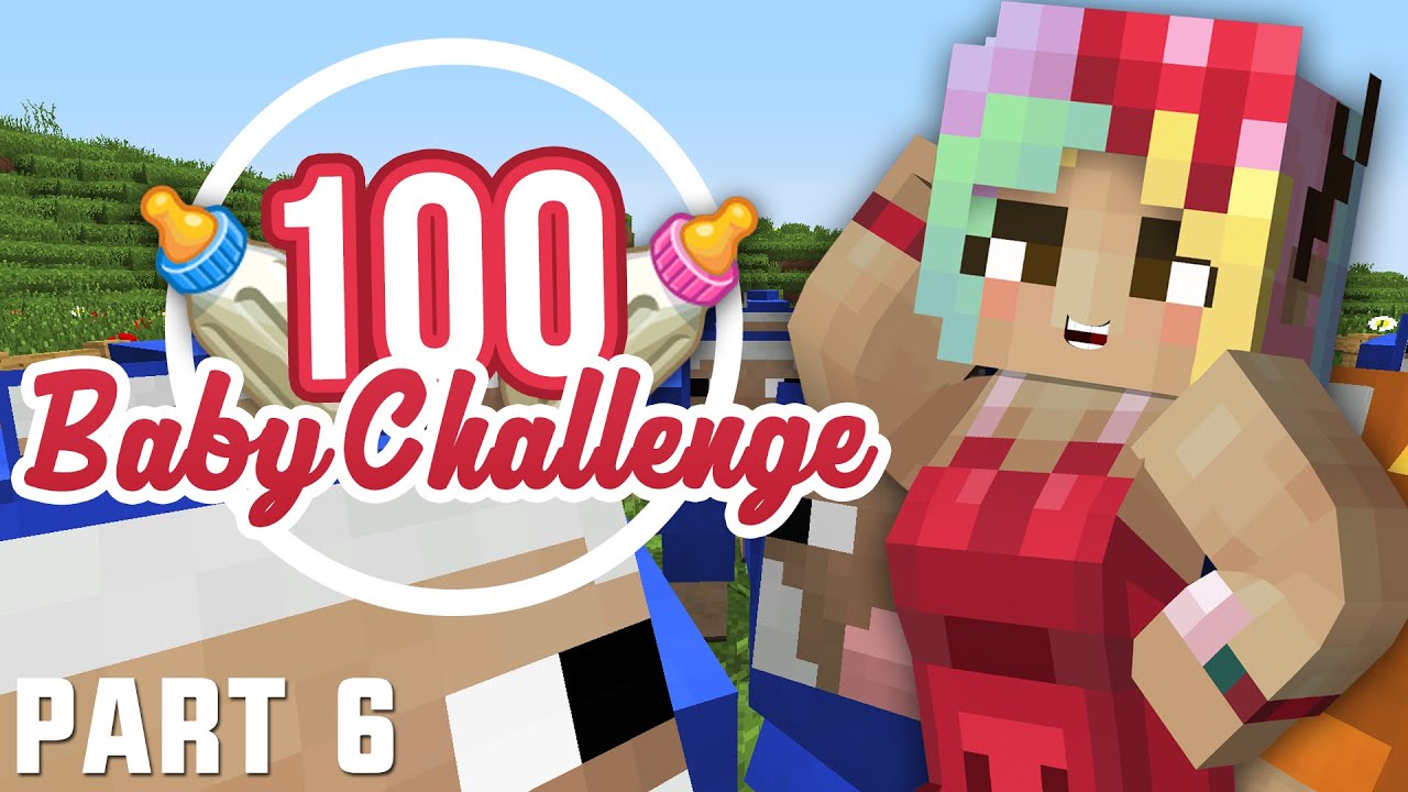 Minecraft: 100 Baby Challenge - Ep 06 - I'm Back Baby!