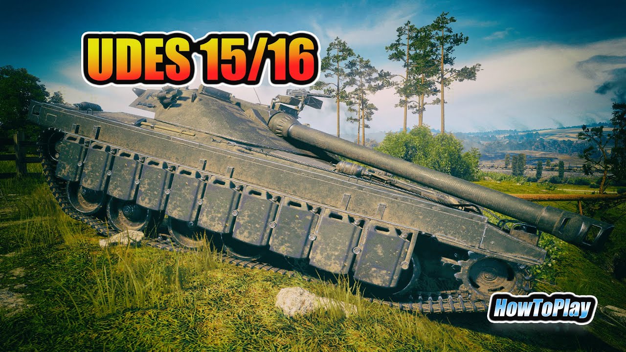 UDES 15/16 - 2 Фрагов 9.7К Урона - Грозная машина! - World Of Tanks