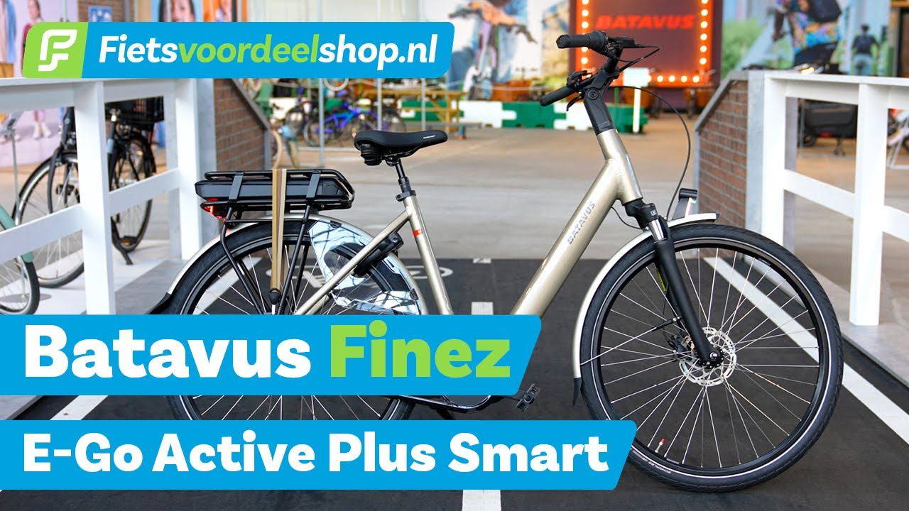 Batavus Finez E-Go Active Plus Smart - Elektrische fiets voor elke rit
