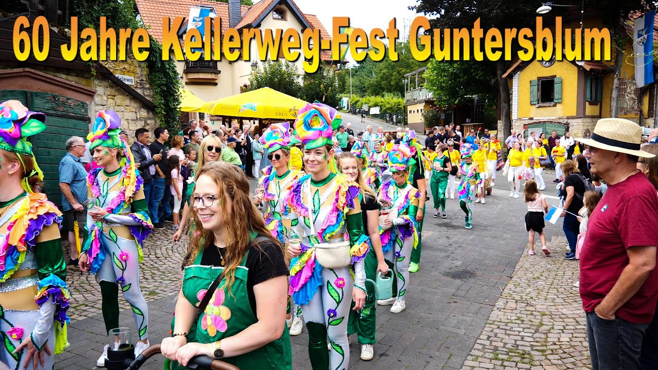 60 Jahre Kellerweg-Fest Guntersblum