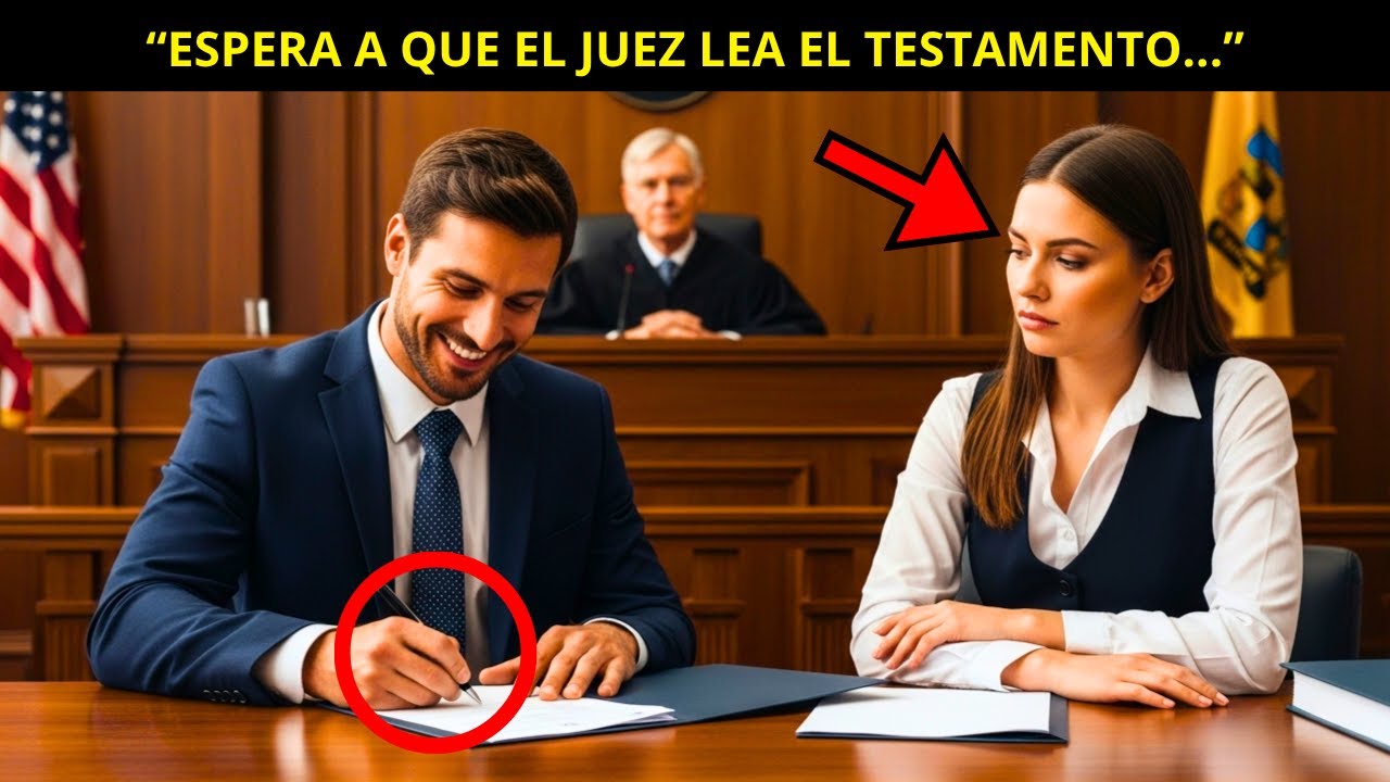 Se burló al firmar el divorcio… hasta que el juez leyó el testamento de su padre