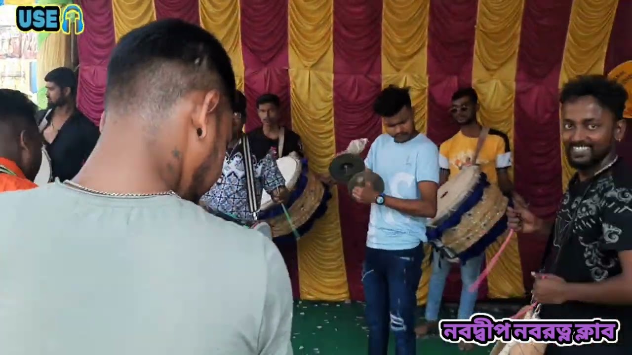 Nabadwip Kalipuja 2022| Romio Dhol Tasha Party 🔥|নবদ্বীপ নবরত্ন ক্লাব 👌।Fire 🔥 Performance 💯👌|
