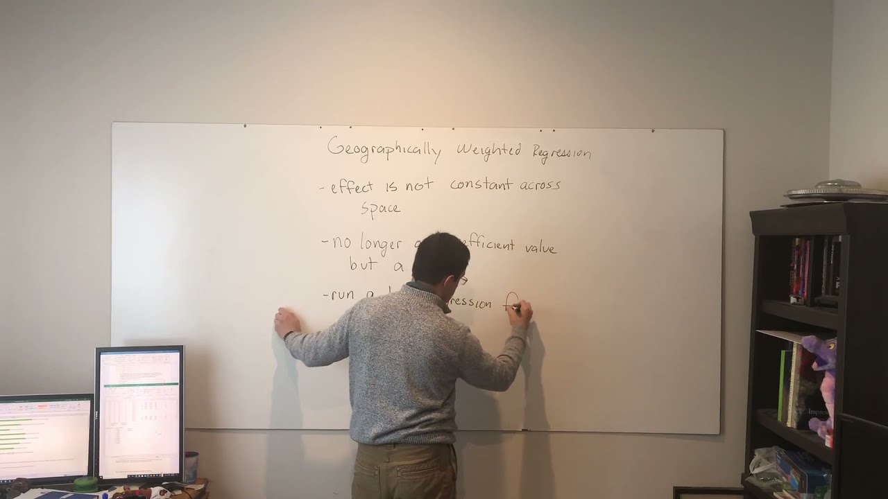 Geographically weighted regression introduction