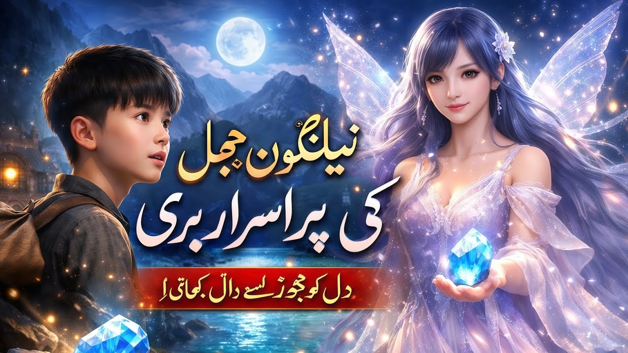The Mysterious Fairy of the Blue Lake | Hindi Urdu Fairy Tale Story | Magical Princess Story