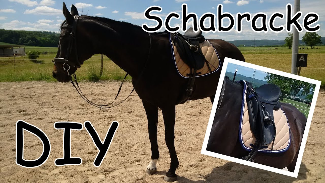 DIY - Pferdeoutfit: Schabracke
