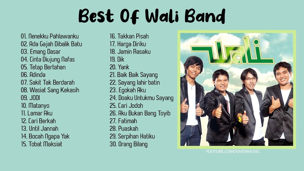 Lagu Wali Band Pilihan Terbaik - WALI BAND FULL ALBUM Terpopuler