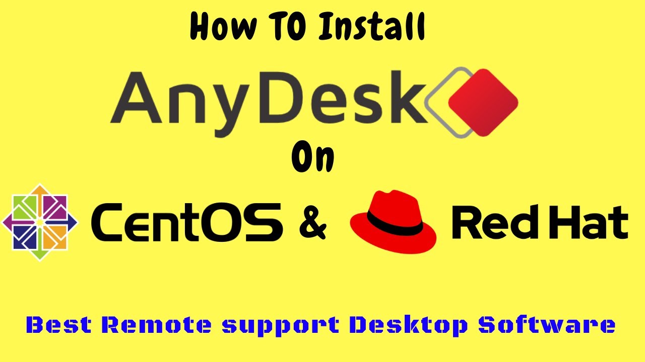 How to install anydesk on Centos 7,6 & Redhat 6,7,8 All Versions Linux.