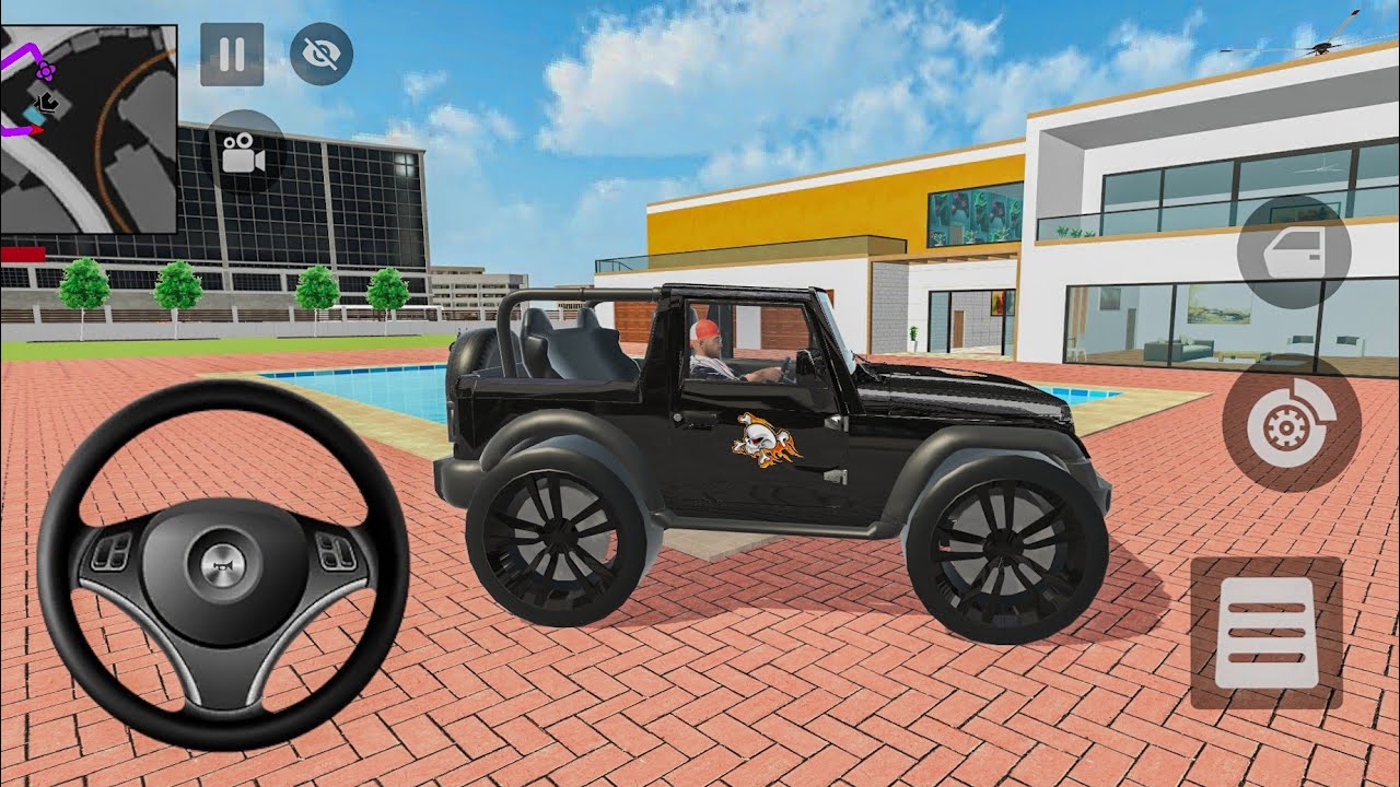 Indian Theft Auto Simulators Car Game Showroom Purchase New Update 🚗 Car  & Modified Thar