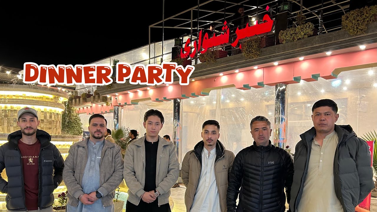 New Vlog Dinner Party”Khyber Shinwari restaurant (Urdo “ Farsi”Mix) Hahahaha 