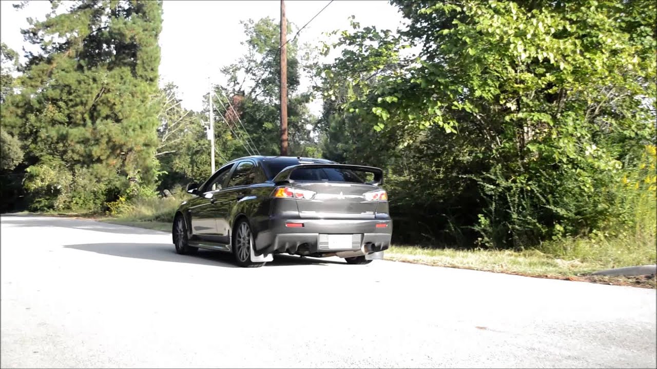Evo X ETS Single Exit Titanium Exhaust