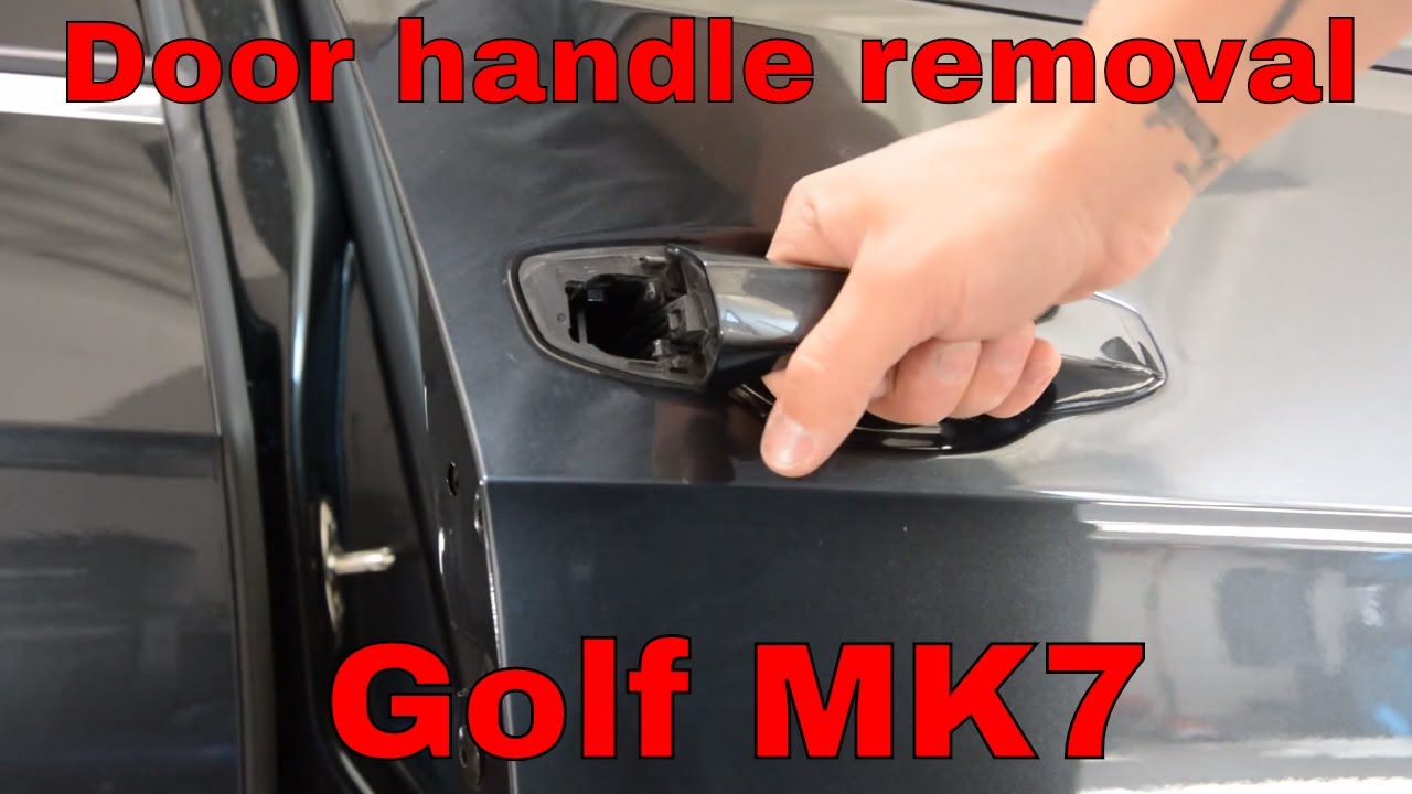 VW Golf mk7 Passenger side door handle removal